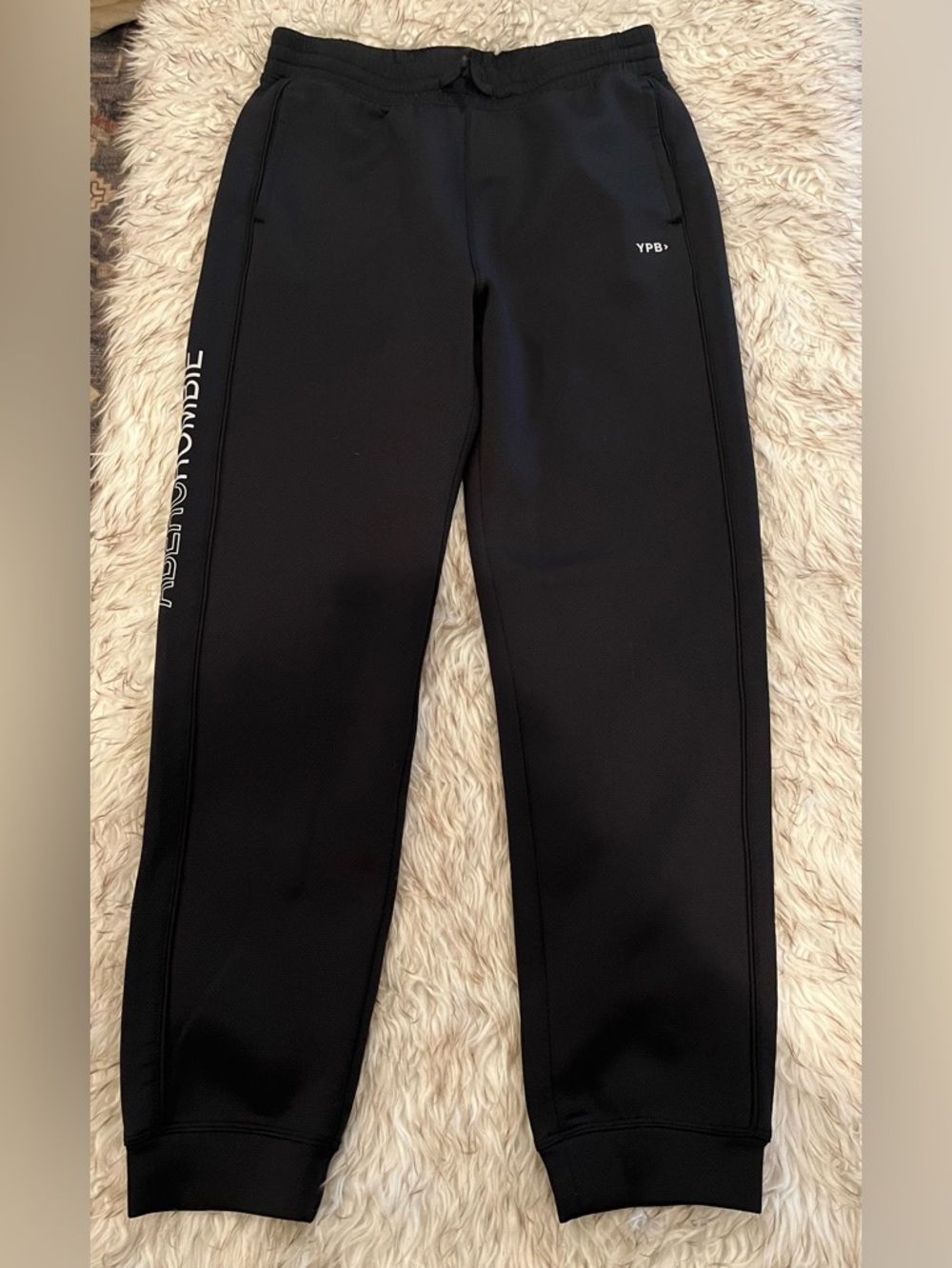Abercrombie Kids - Sweatpants / YPB Joggers - Black - Boys 15/16